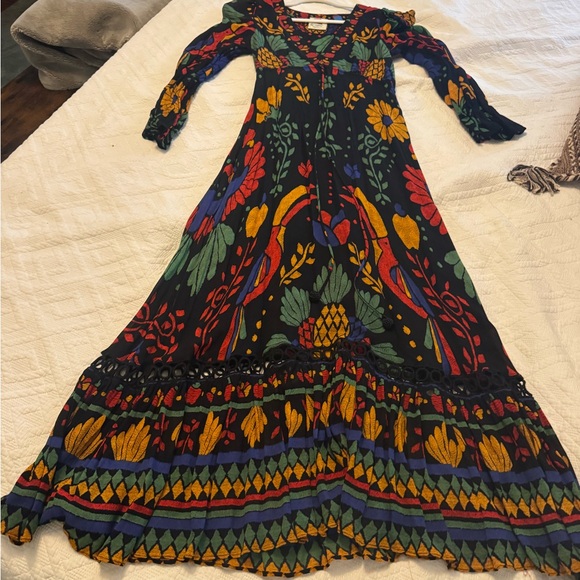 FARM Rio Dresses & Skirts - Farm Rio Floral Multicolor Maxi Dress